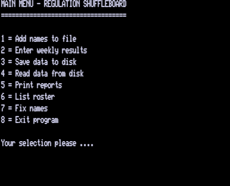 Screen shot